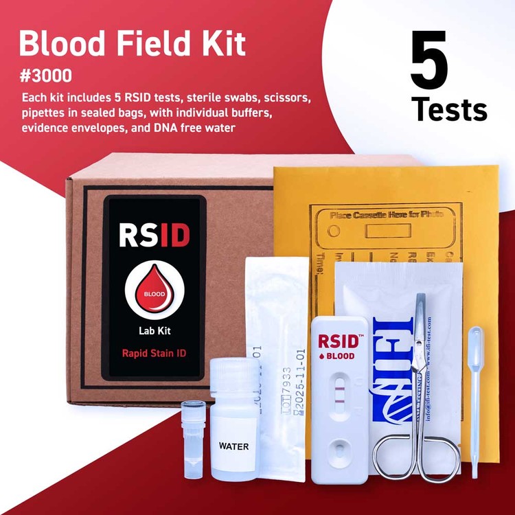 RSID™ Blood Field Kits Pricing Page - Independent Forensics of IL